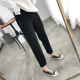 straight-leg suit pants - WOMONA.COM