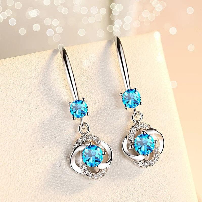 Four-leaf clover ear hook - WOMONA.COM