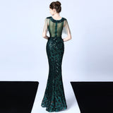 Party dress long banquet slim fit - WOMONA.COM