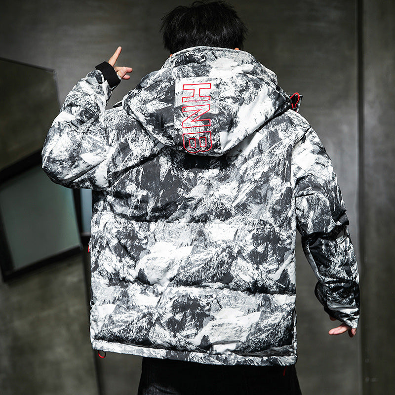 Printed cotton garment Jacket - WOMONA.COM