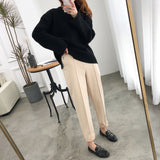 straight-leg suit pants - WOMONA.COM