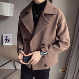 Men's Trench Coat Jacket - WOMONA.COM