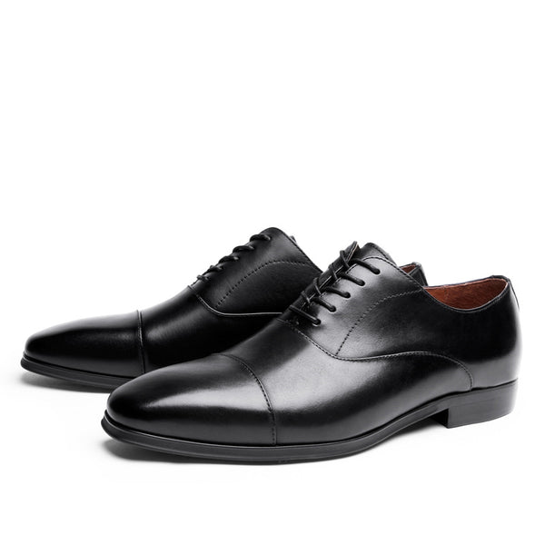 Formal Three-Joint Business Leather Shoes - WOMONA.COM