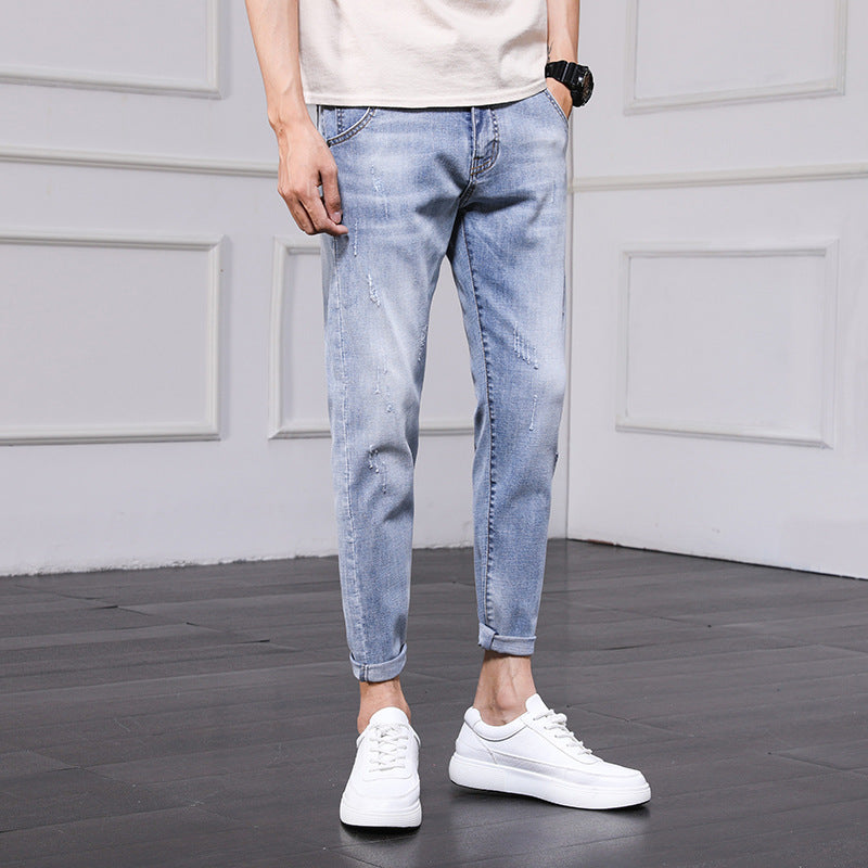 Men's slim jeans - WOMONA.COM