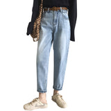 Jeans Women Loose Jean Pants Retro - WOMONA.COM