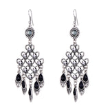 alloy crystal earrings women - WOMONA.COM