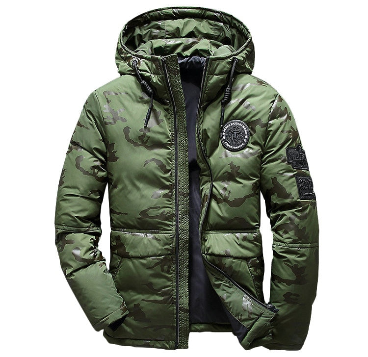 Camouflage Men's Winter Jacket - WOMONA.COM