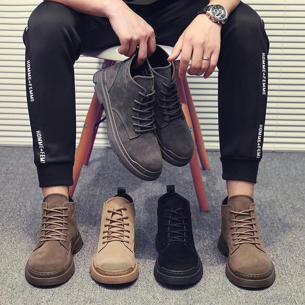 Shoes Winter casual Men Boots - WOMONA.COM