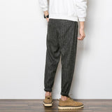 Striped casual pants harem pants - WOMONA.COM