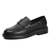 British leather loafers Shoes - WOMONA.COM