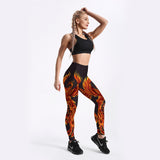 Rising Phoenix Leggings - WOMONA.COM