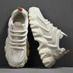 Breathable platform sneakers - WOMONA.COM