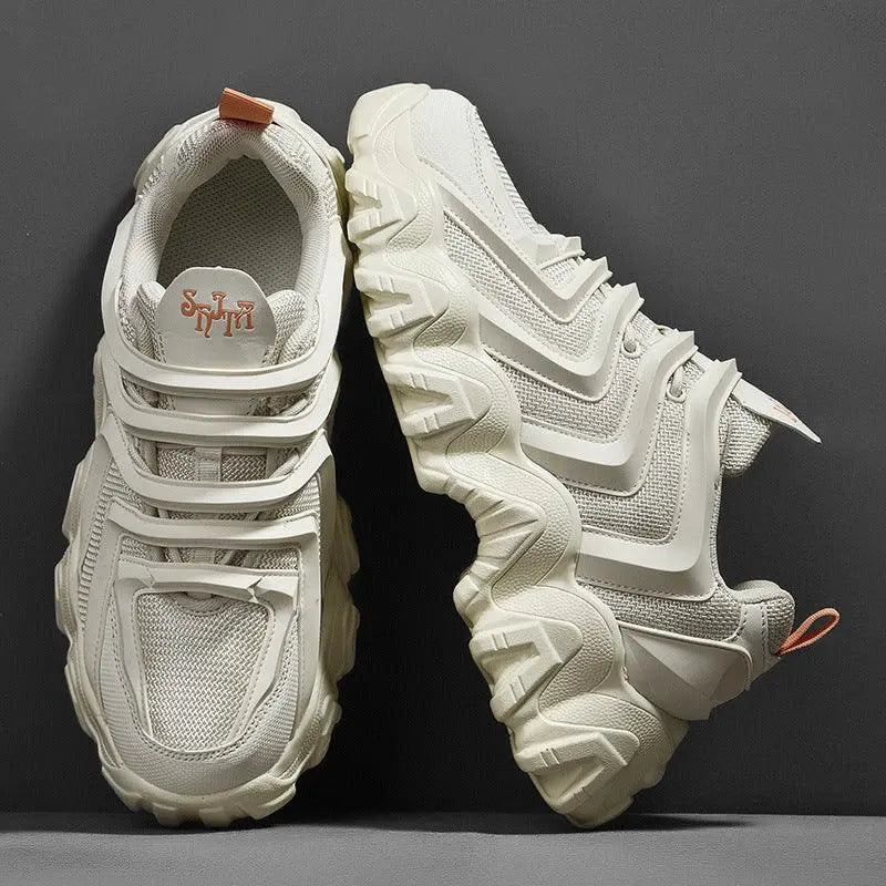 Breathable platform sneakers - WOMONA.COM