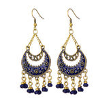 alloy crystal earrings women - WOMONA.COM