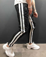 Men Sports Zipper Casual Pants - WOMONA.COM