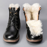 Top Layer Cowhide Upper Boots For Men - WOMONA.COM