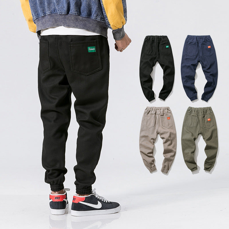 Black Casual Pants & Sports Trousers - WOMONA.COM