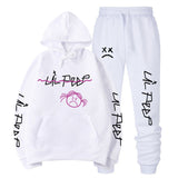 Peep Hoodie Sweatshirt Sets - WOMONA.COM