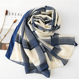 Holiday shawl sunscreen silk scarf - WOMONA.COM