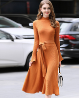 Long sweater women dress - WOMONA.COM