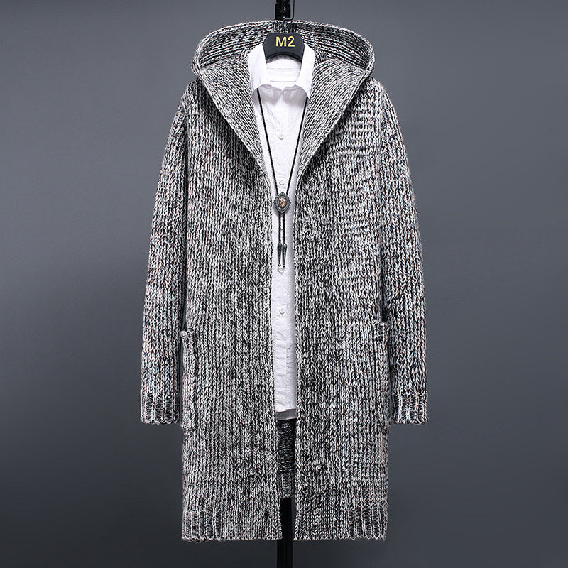 Cardigan Hooded Casual Sweater Jacket - WOMONA.COM