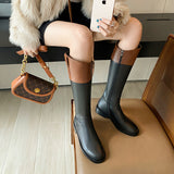 Side Zipper High Boots - WOMONA.COM