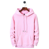 Fleece Hooded Sweatshirt - WOMONA.COM