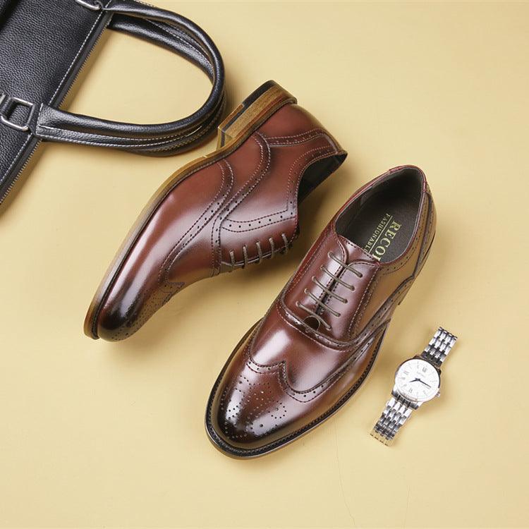 Men's Business Formal Gents Men's Shoes - WOMONA.COM