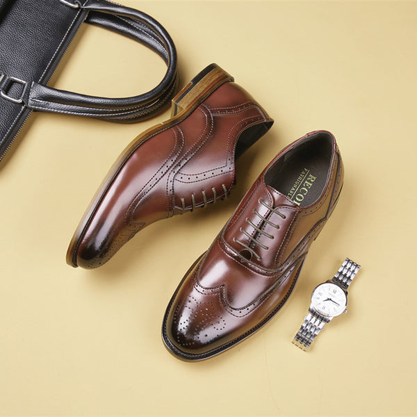 Men's Business Formal Gents Men's Shoes - WOMONA.COM