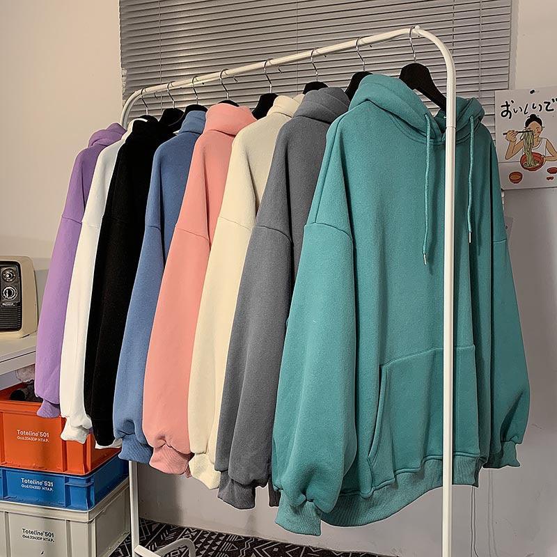 Thin Hooded Sweater - WOMONA.COM