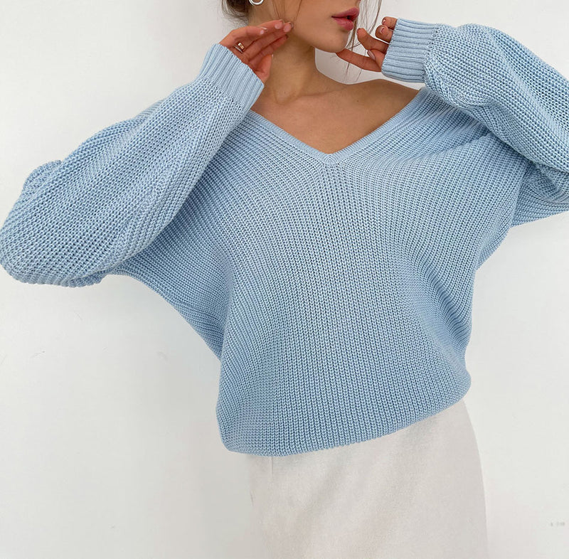 Off-the-shoulder Sweater - WOMONA.COM