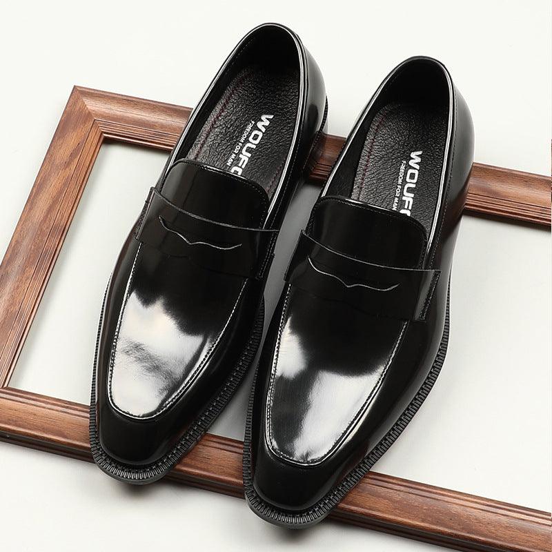 Patent Leather Business Formal Shoes - WOMONA.COM