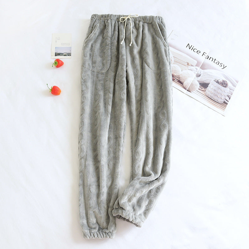 Pajama Pants Home Trousers - WOMONA.COM