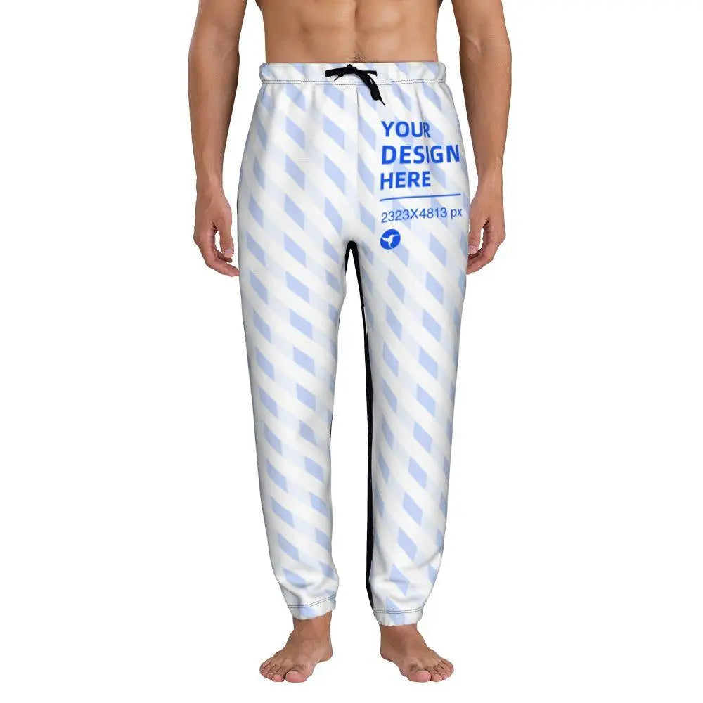 Comfortable Men's Printed Sweatpants - WOMONA.COM