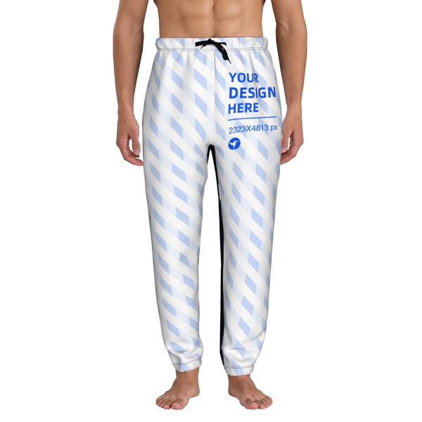 Comfortable Men's Printed Sweatpants - WOMONA.COM