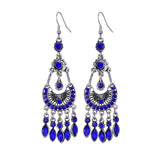 alloy crystal earrings women - WOMONA.COM