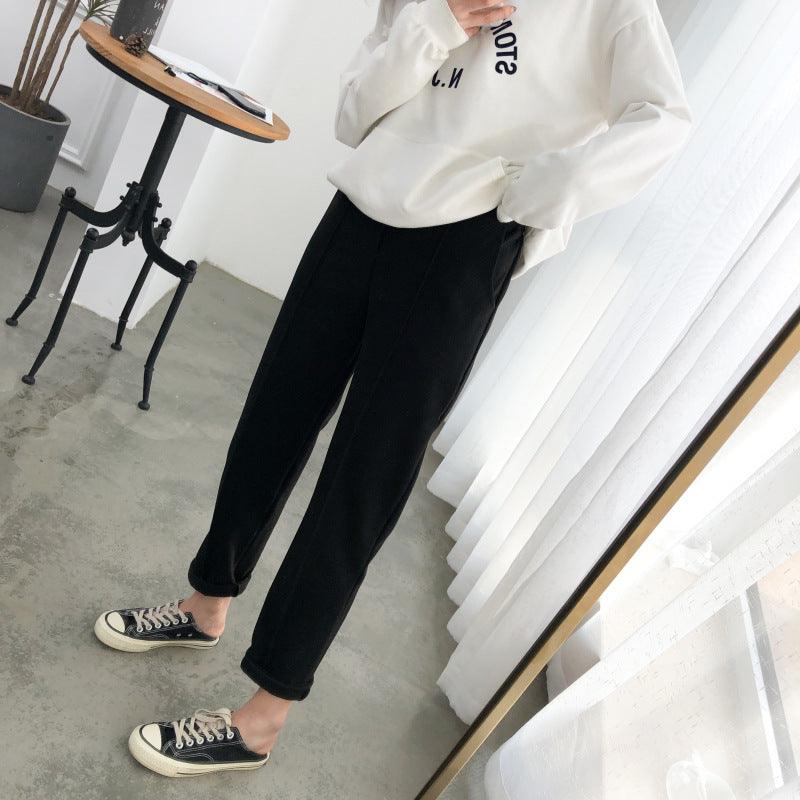 straight-leg suit pants - WOMONA.COM