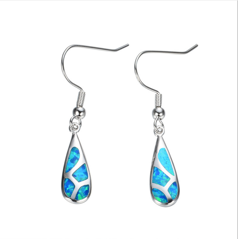 Opal Drop Earrings - WOMONA.COM