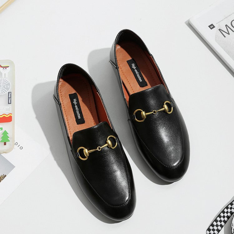 Flat casual loafers - WOMONA.COM