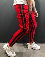 Men Sports Zipper Casual Pants - WOMONA.COM