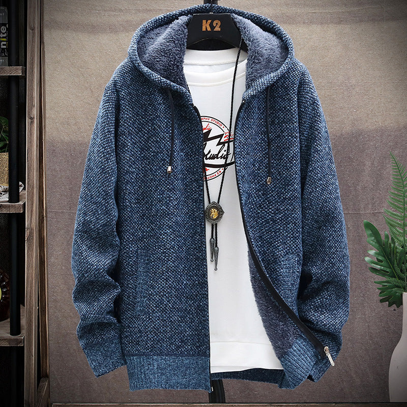 Fleece sweater coat Men - WOMONA.COM