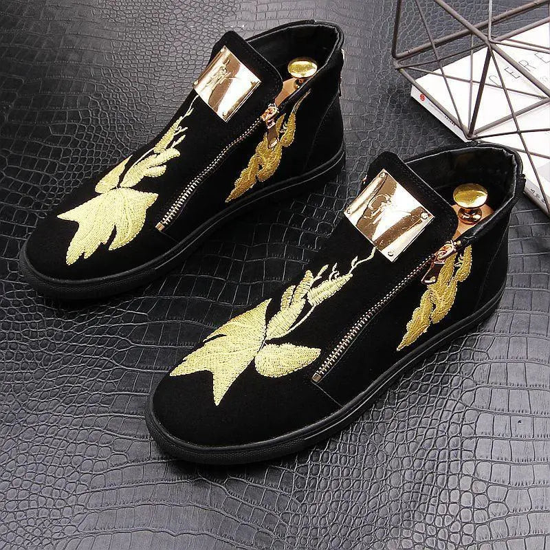 Embroidered sneakers For Men - WOMONA.COM