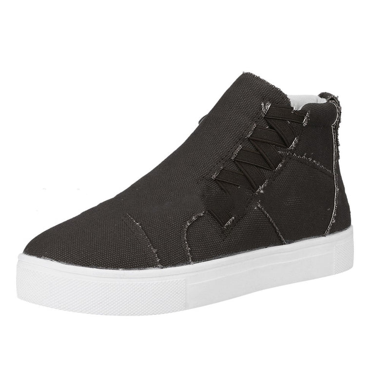 Daily High Top Stylish Flat Sneakers - WOMONA.COM