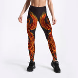 Rising Phoenix Leggings - WOMONA.COM