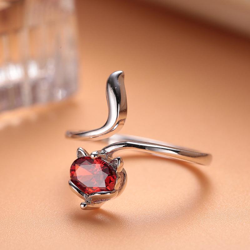 Three Lives III Fox Ring - WOMONA.COM