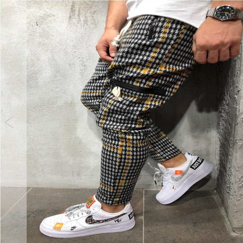 Trousers Male Hip-Hop Sweatpants - WOMONA.COM