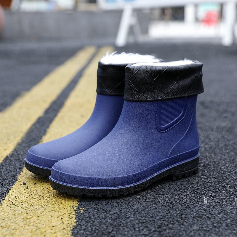 Men Rain Boots Autumn And Winter - WOMONA.COM