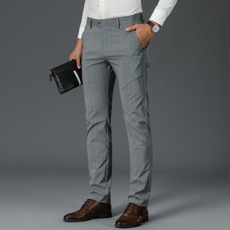 Men's business casual pants - WOMONA.COM