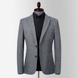 Stretch slim men's suit - WOMONA.COM