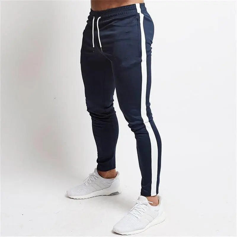 Colorblock casual sweatpants men - WOMONA.COM